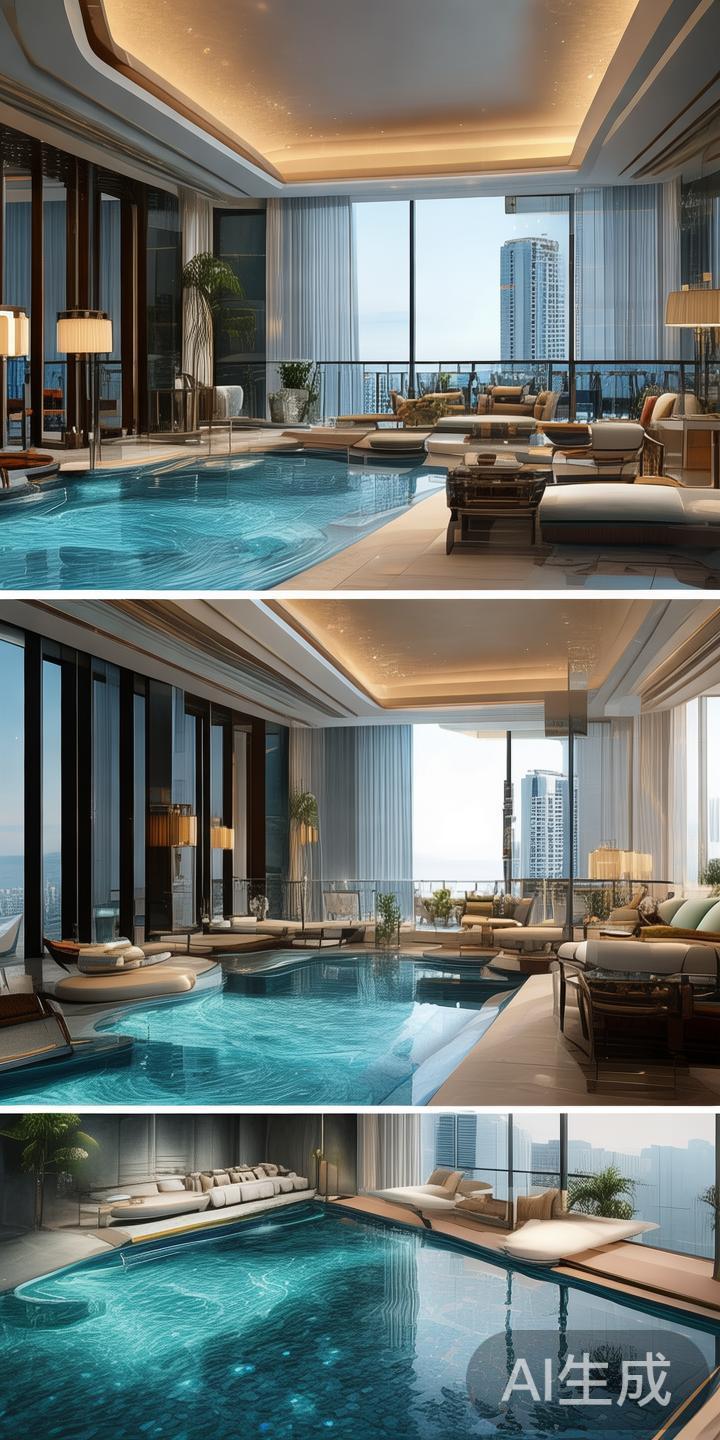 在澳门的豪华酒店中，客房设计不仅注重舒适度，更融合