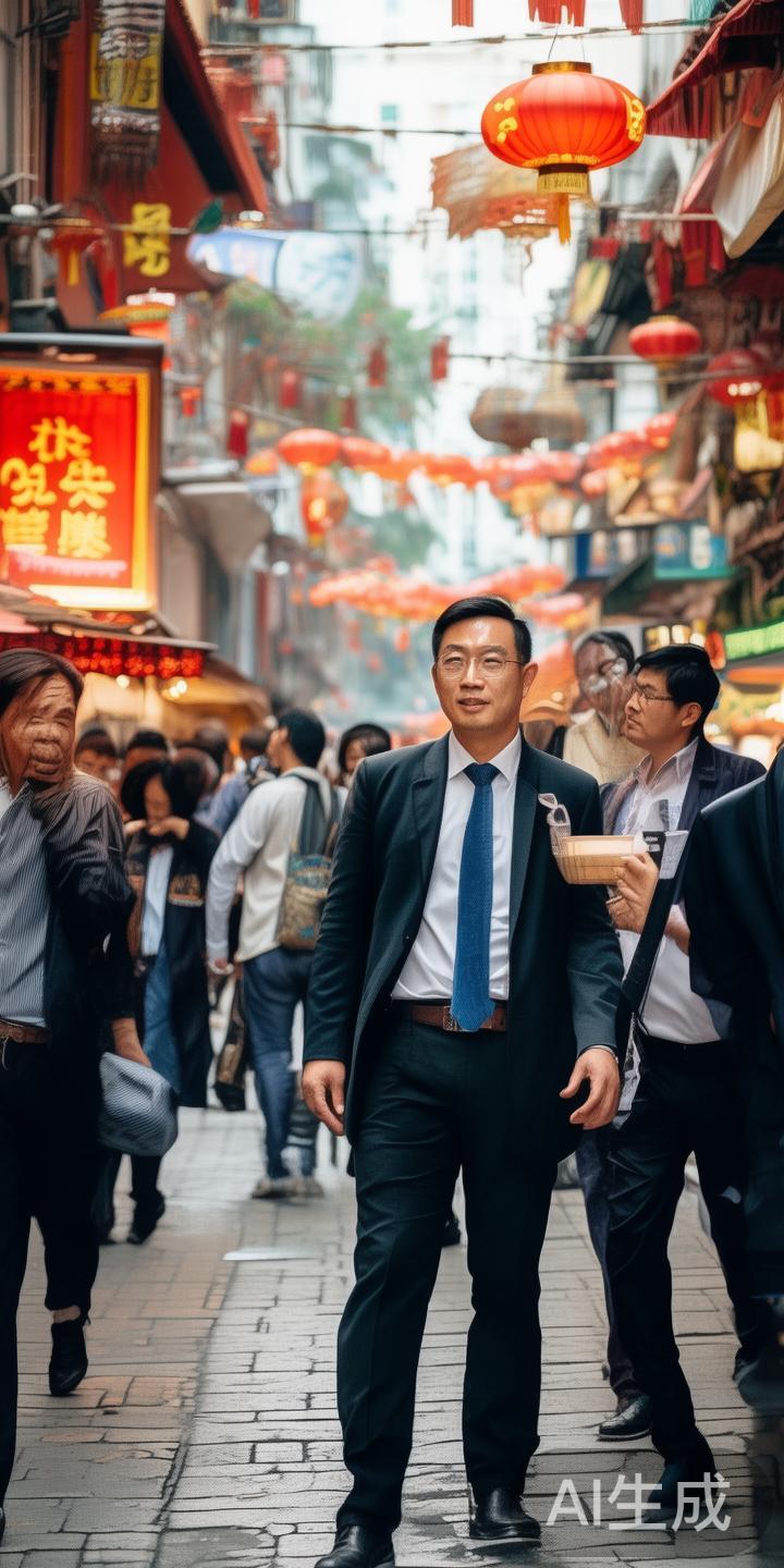 许多华人在澳门的博彩、旅游和服务业中展现出强大的商